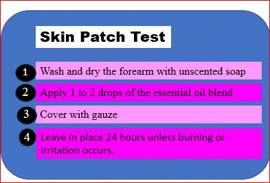 How to do a skin patch test