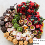 Fruit Biscuit Chocolate Platter