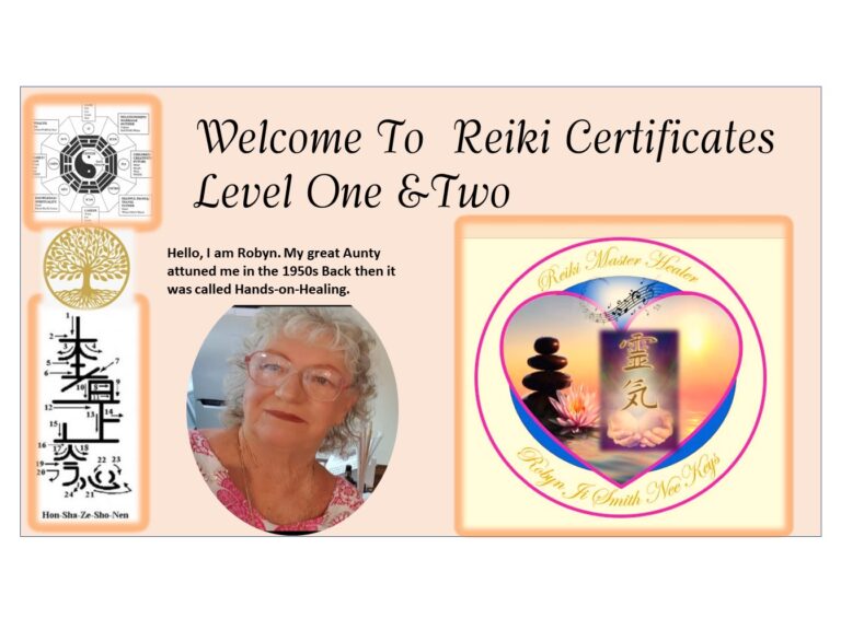 Reiki Online Certificate Training